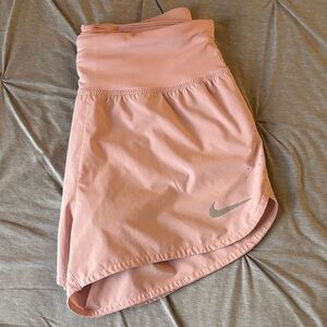 Nike Women’s Light Pink Dri-Fit Running Shorts